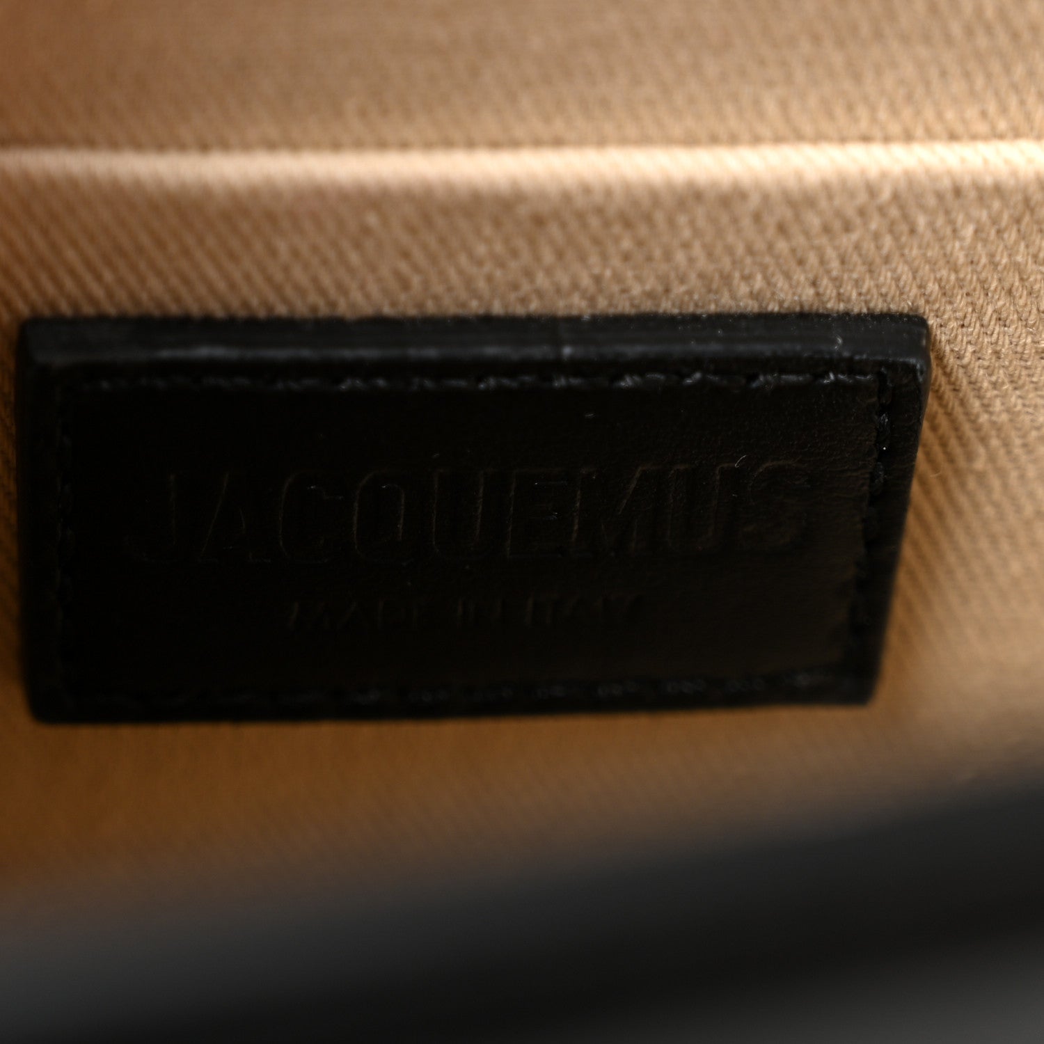 Jacquemus Smooth Calfskin Le Chiquito Noeud Black Black 6 of 10
