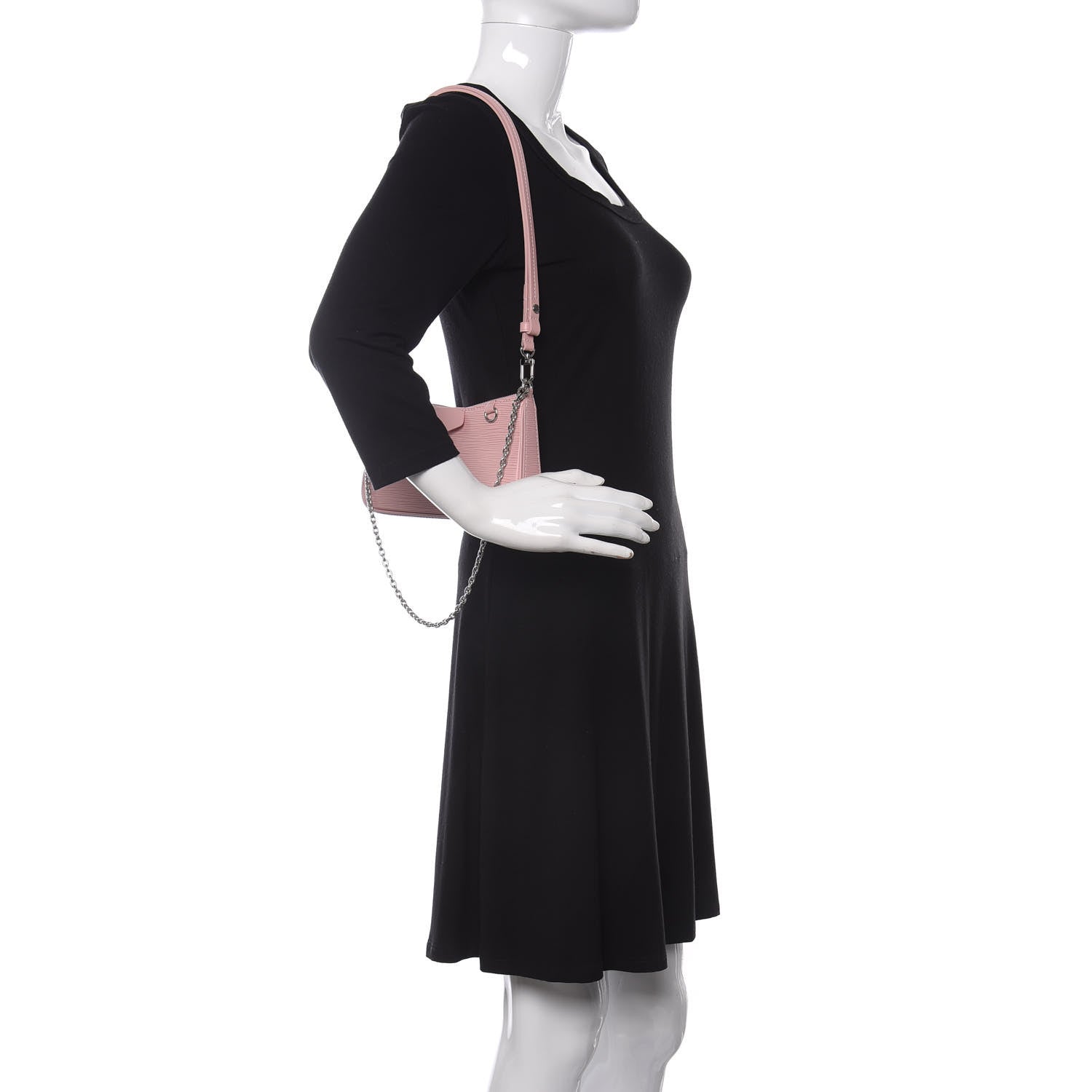 Louis Vuitton Epi Easy Pouch On Strap Rose Ballerine 2 of 10