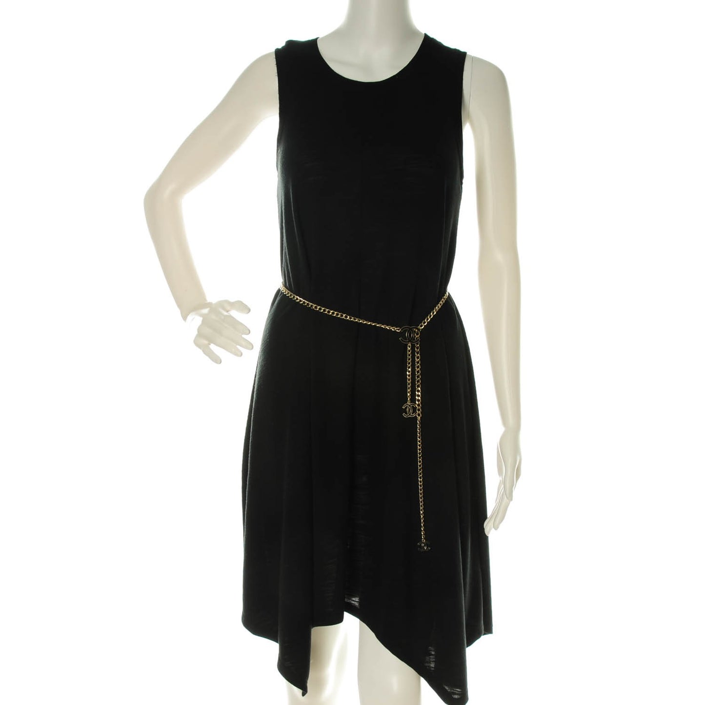 Enamel CC Ceinture Fantai Adjustable Belt Gold Black
