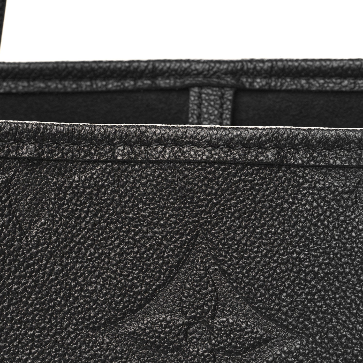 Louis Vuitton Empreinte Monogram Giant Neverfull MM Black 10 of 11