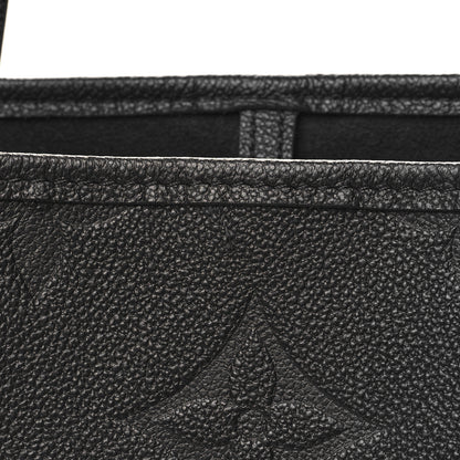 Louis Vuitton Empreinte Monogram Giant Neverfull MM Black 10 of 11