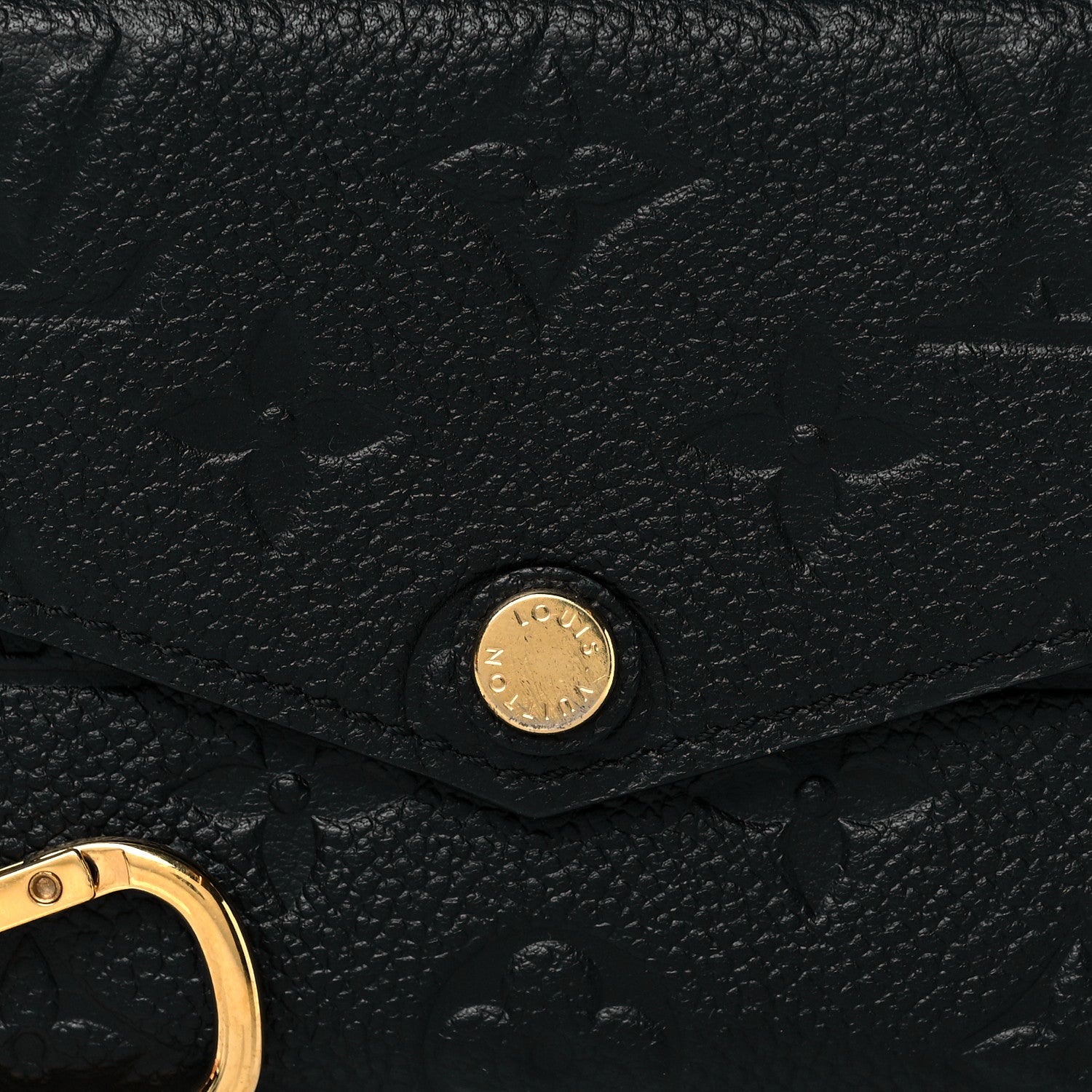 Louis Vuitton Empreinte Key Pouch Black 7 of 8