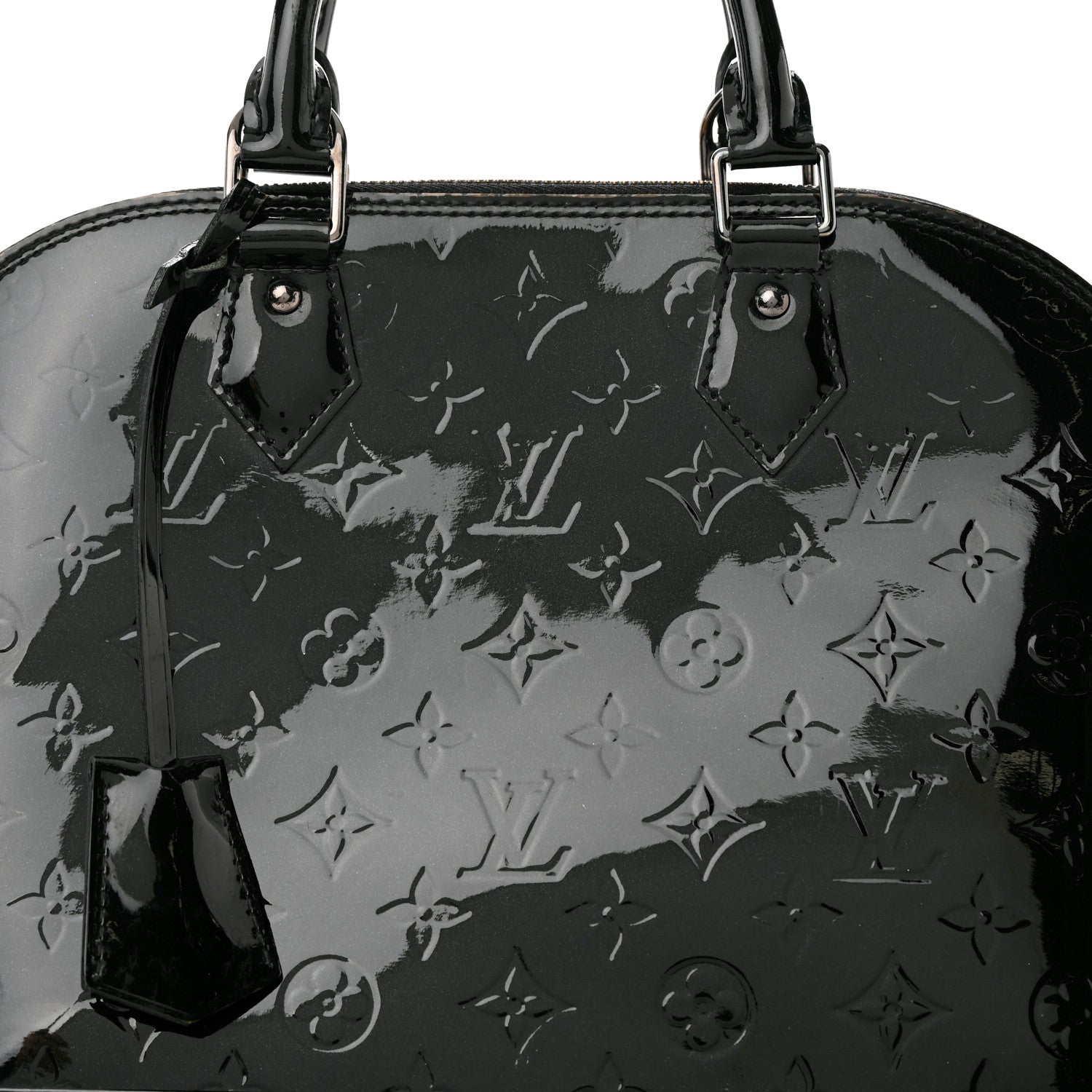 Louis Vuitton Vernis Alma PM Noir Magnetique 7 of 18