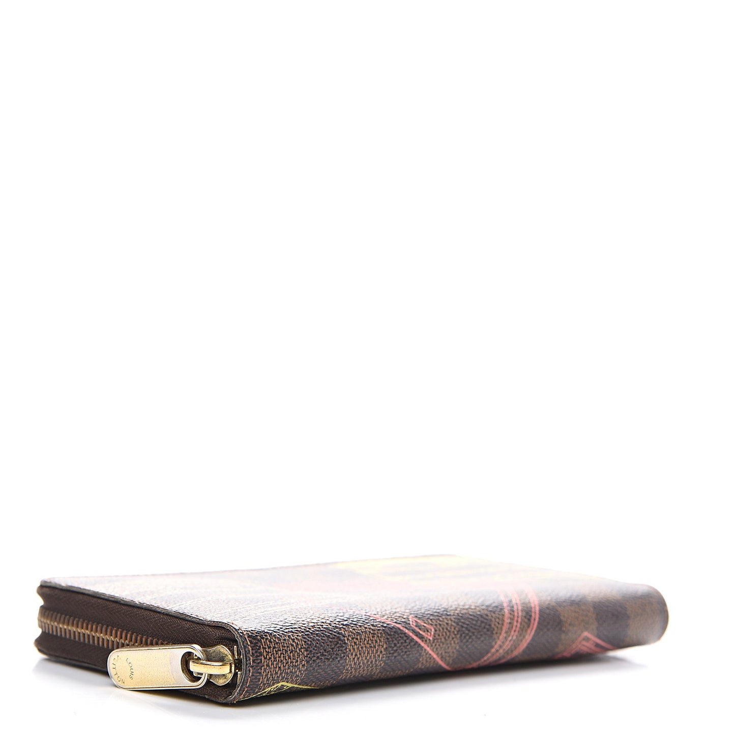 Damier Ebene 2014 Christmas Animation Zippy Wallet