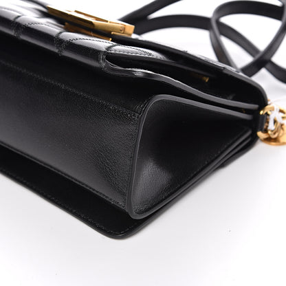 Givenchy Goatskin Quilted Small GV3 Shoulder Bag Black 8 of 9