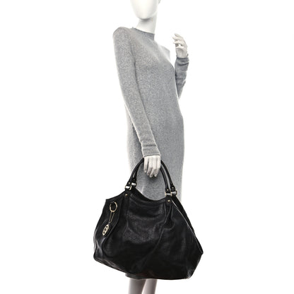 Gucci Guccissima Signature Large Sukey Tote Chocolate 2 of 13