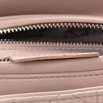 Christian Dior Lambskin Cannage Medium Lady Dior Light Pink 10 of 12