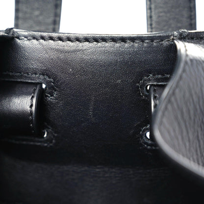 Loewe Calfskin Pony Hair Small Hammock Shoulder Bag Black 8 of 12