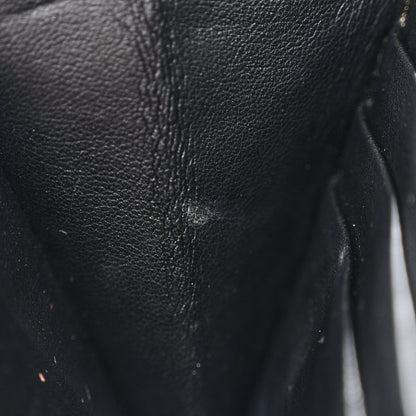 Givenchy Calfskin Logo Star Embossed Zip Around Wallet Black 16 of 19