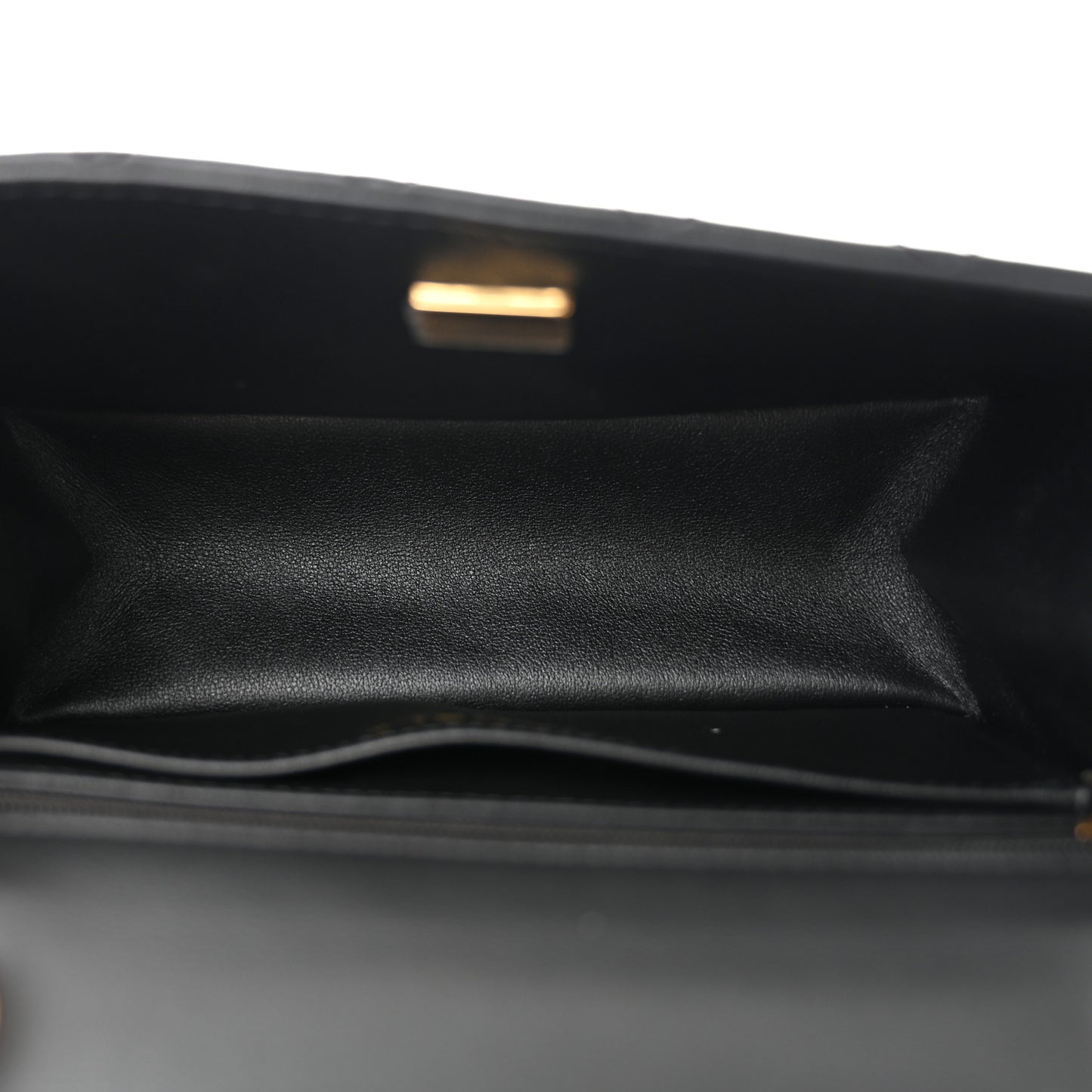 Calfskin Quilted 2.55 Reissue Mini Flap Black