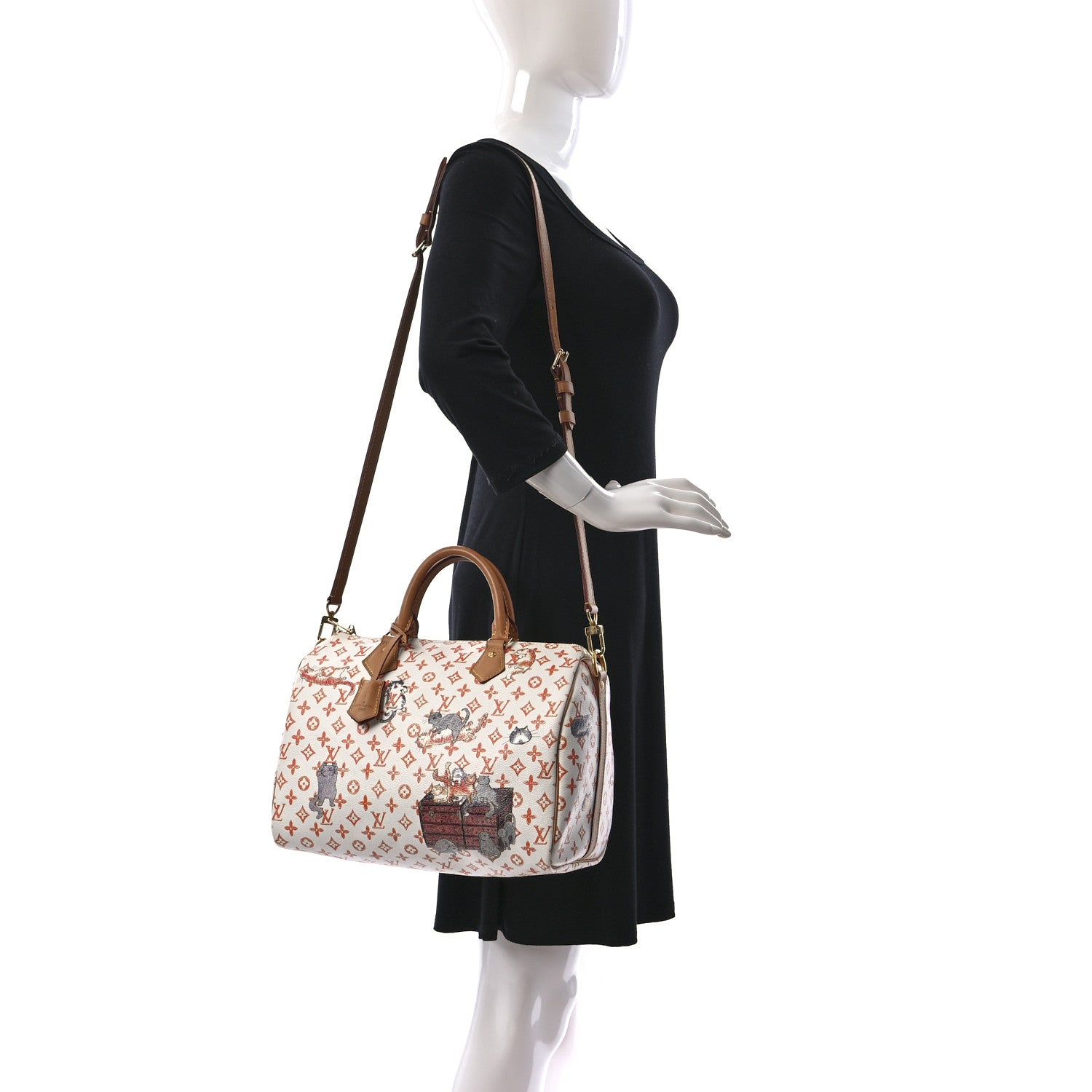 Louis Vuitton Catogram Speedy Bandouliere 30 2 of 17