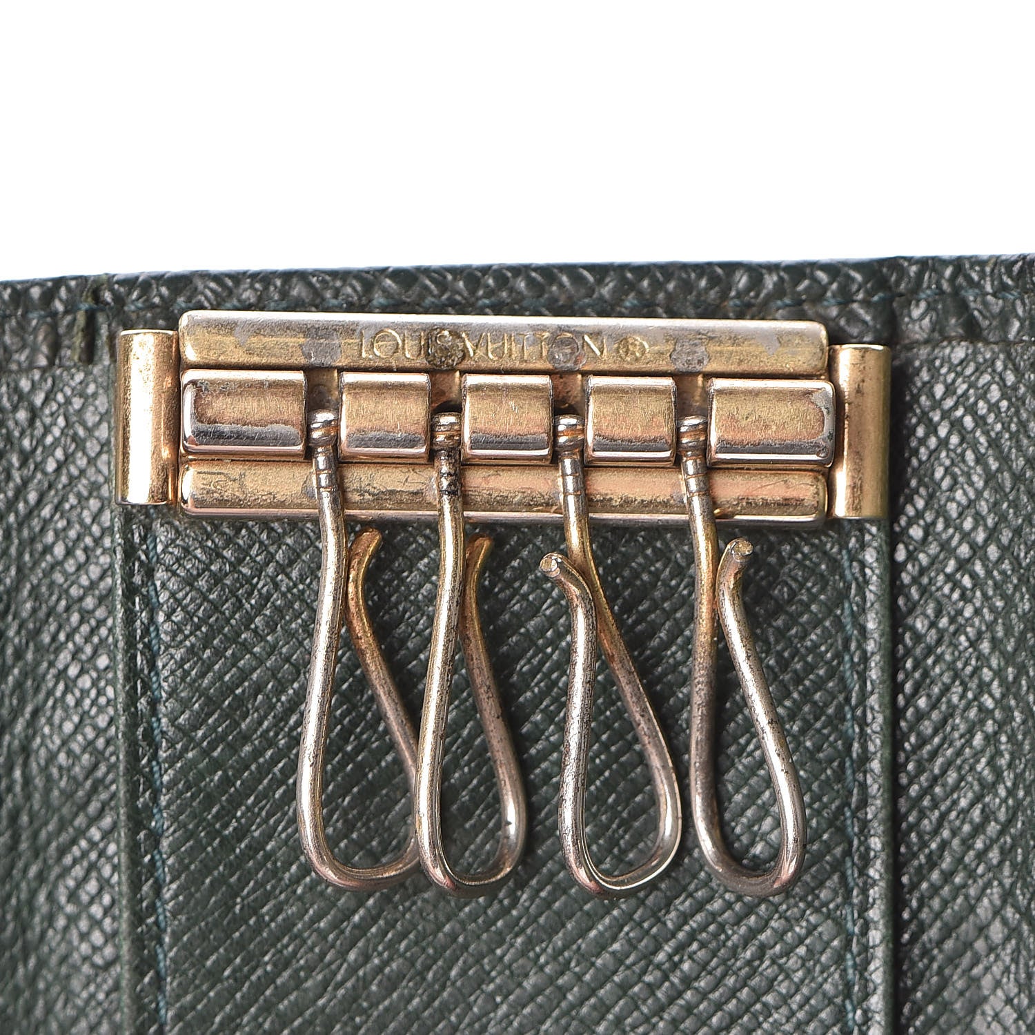 Louis Vuitton Taiga 4 Key Multicles Holder Epicea 7 of 8