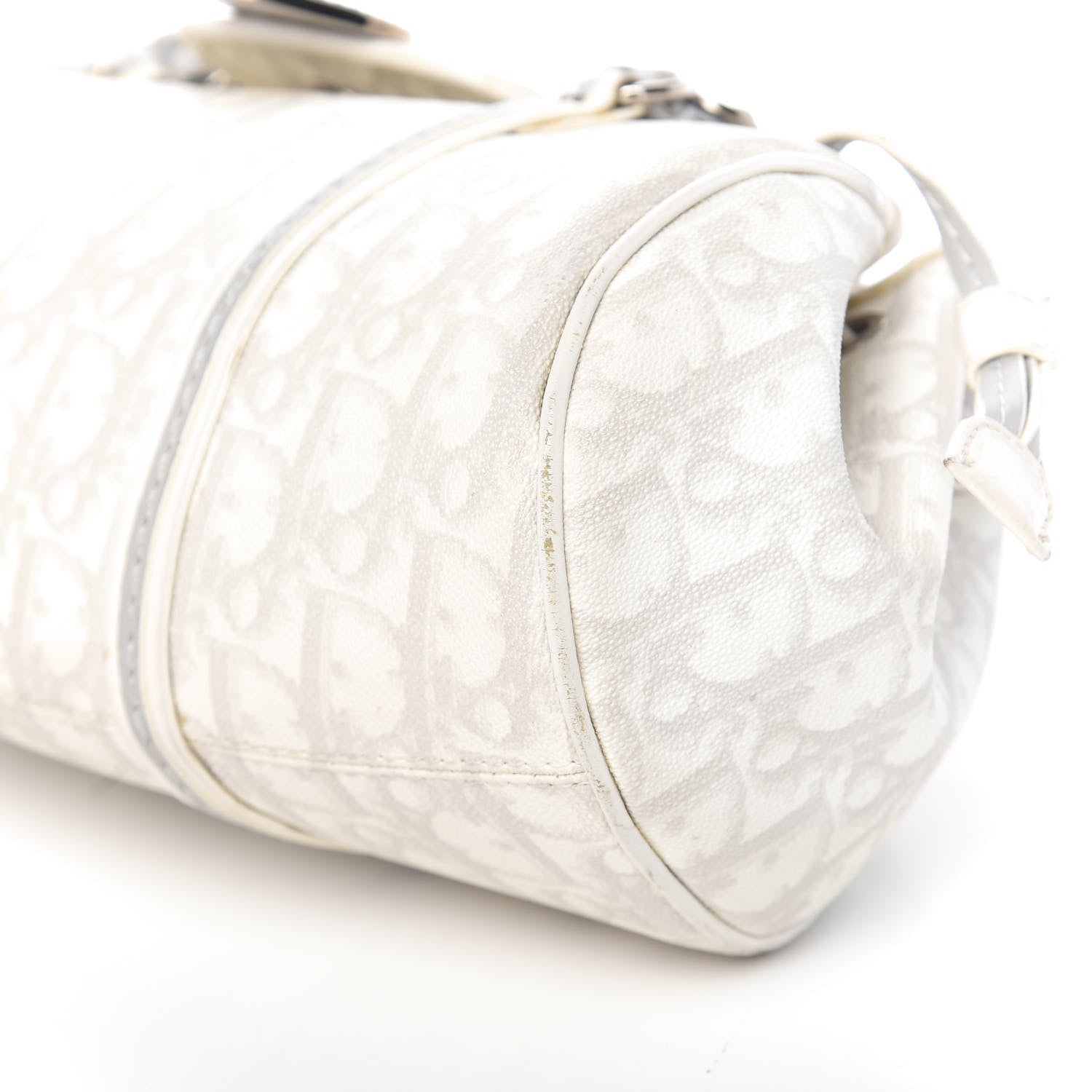 Christian Dior Monogram Romantique Trotter Bag Grey 21 of 22