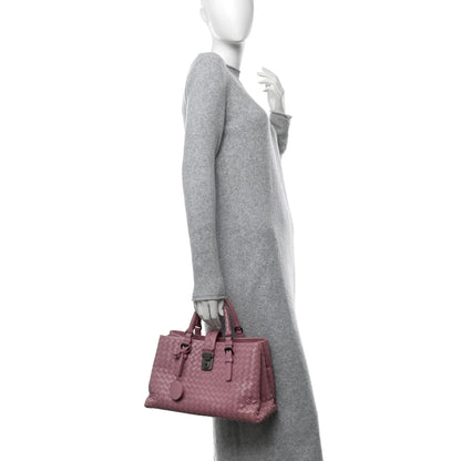 Bottega Veneta Nappa Intrecciato Small Roma Tote Mallow 2 of 11