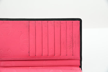 Chanel Calfskin Quilted Cambon Yen Wallet Black 21 of 25