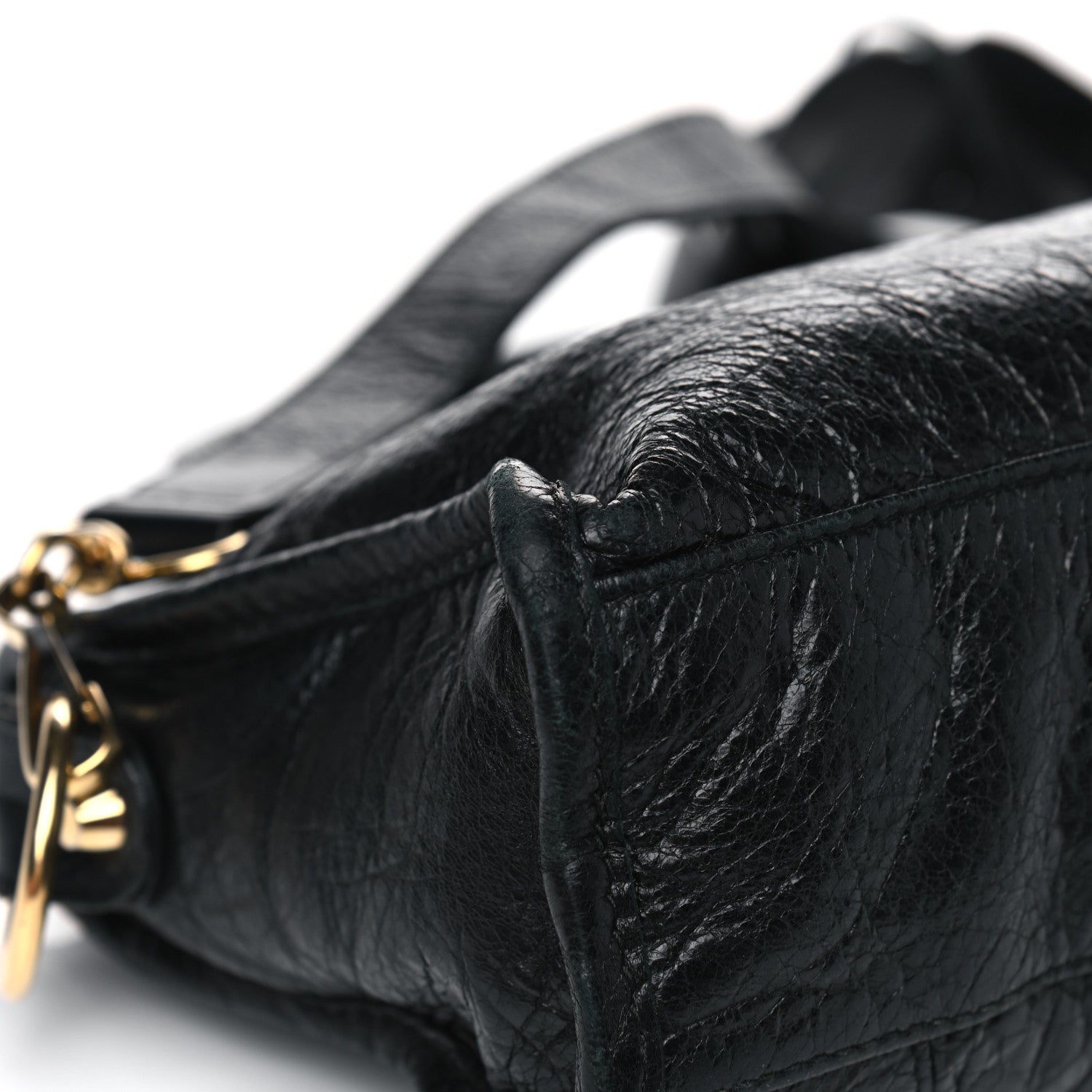 Balenciaga Agneau Classic Gold Hardware Mini City Black 8 of 13