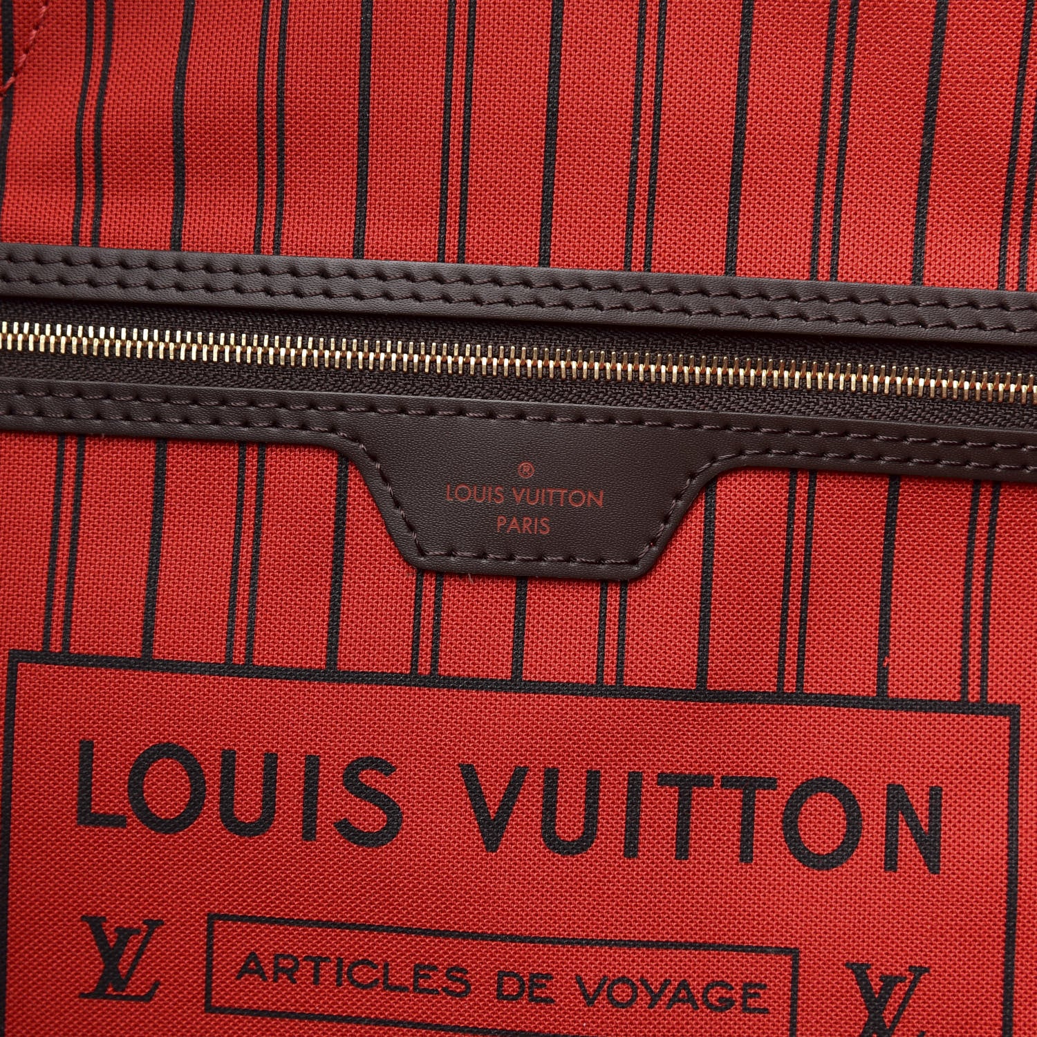Louis Vuitton Damier Ebene Neo Neverfull GM 6 of 10