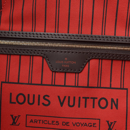 Louis Vuitton Damier Ebene Neo Neverfull GM 6 of 10