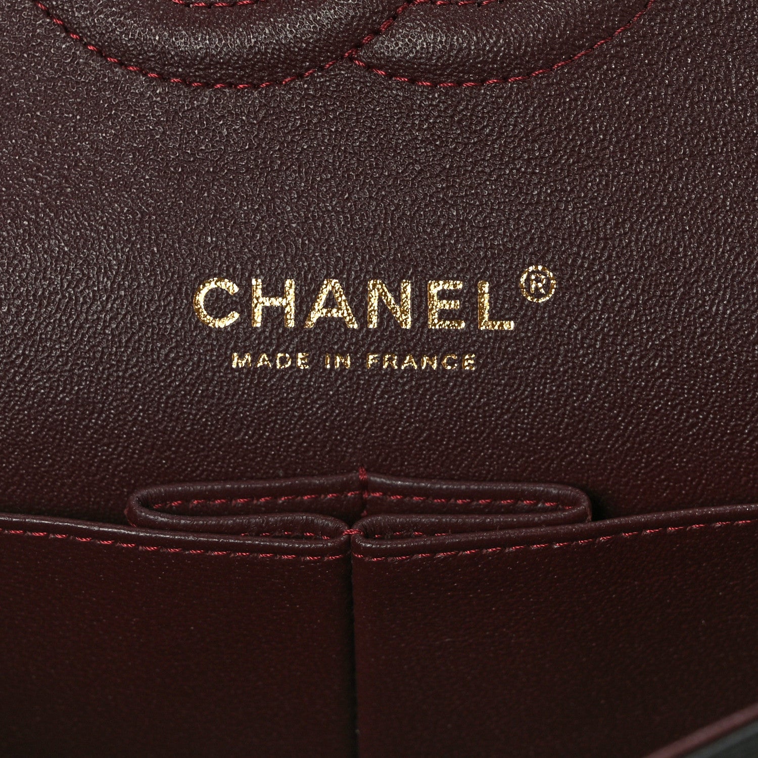 Chanel Lambskin Quilted Medium Double Flap Black 7 of 9