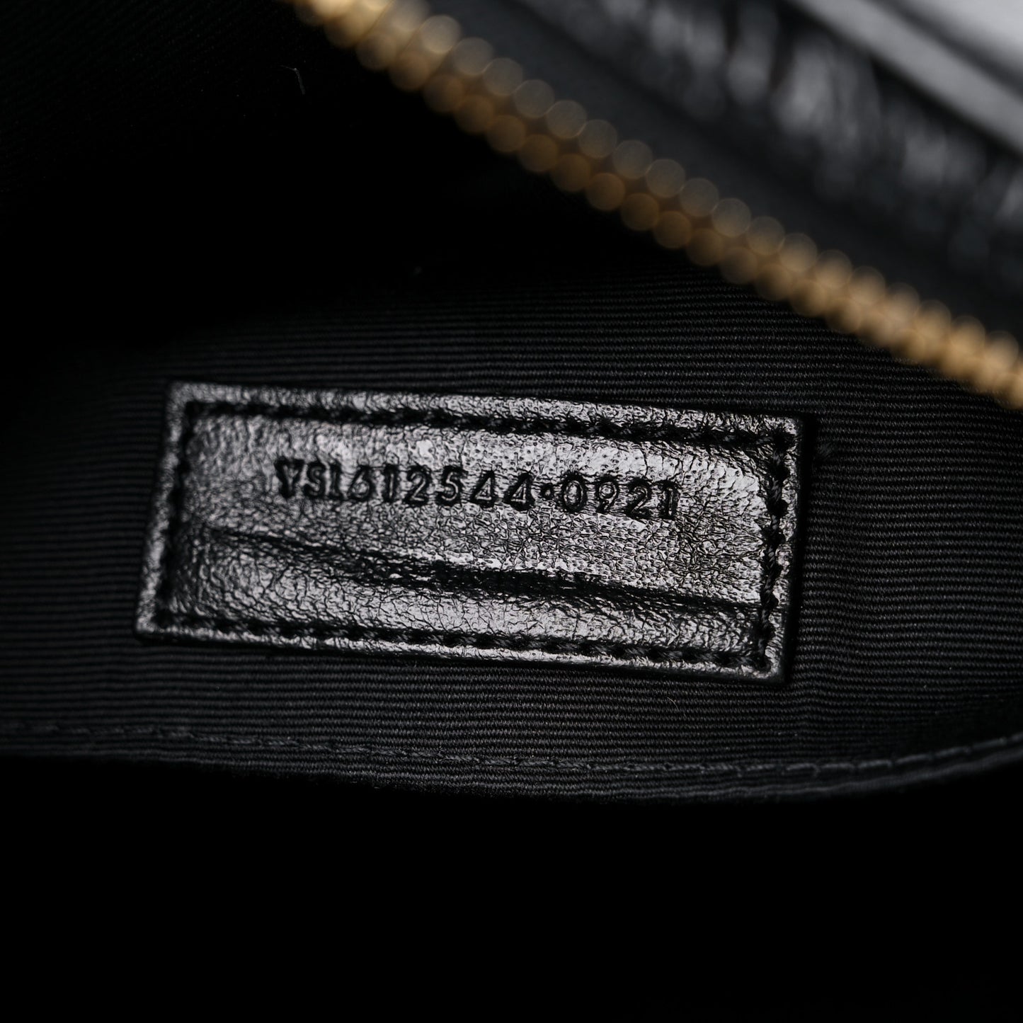 Tweed Calfskin Monogram Lou Camera Bag Black