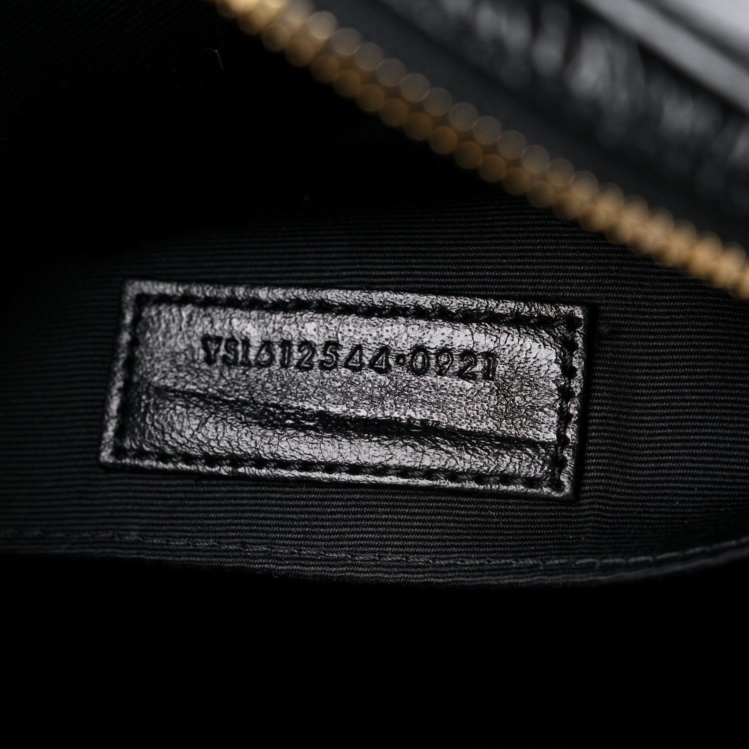 Saint Laurent Tweed Calfskin Monogram Lou Camera Bag Black 7 of 10