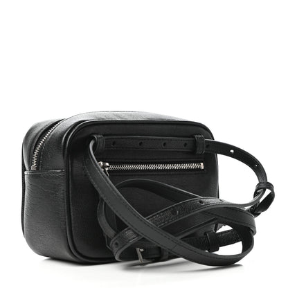 Saint Laurent Lambskin Monogram Lou Belt Bag Black 3 of 10