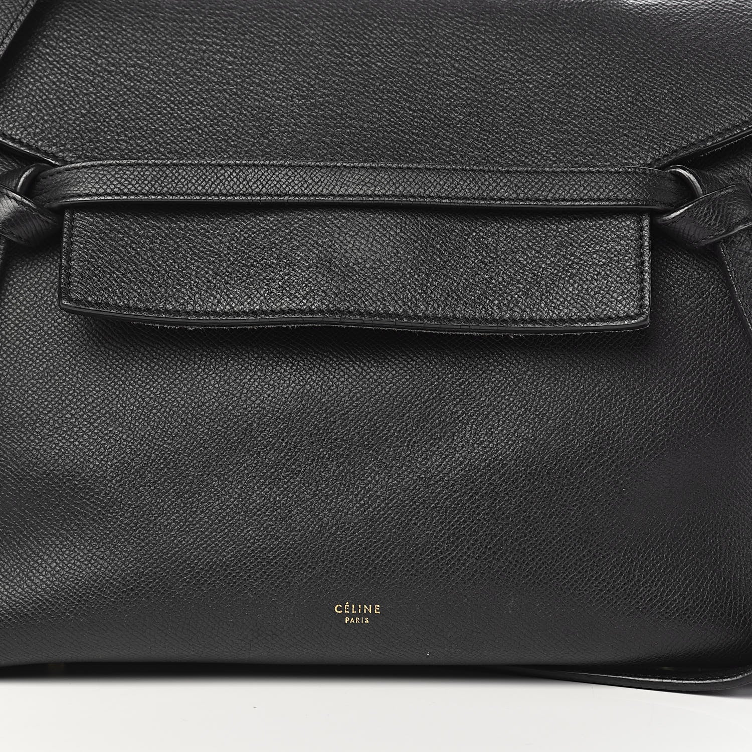 Celine Grained Calfskin Mini Belt Bag Black 11 of 11