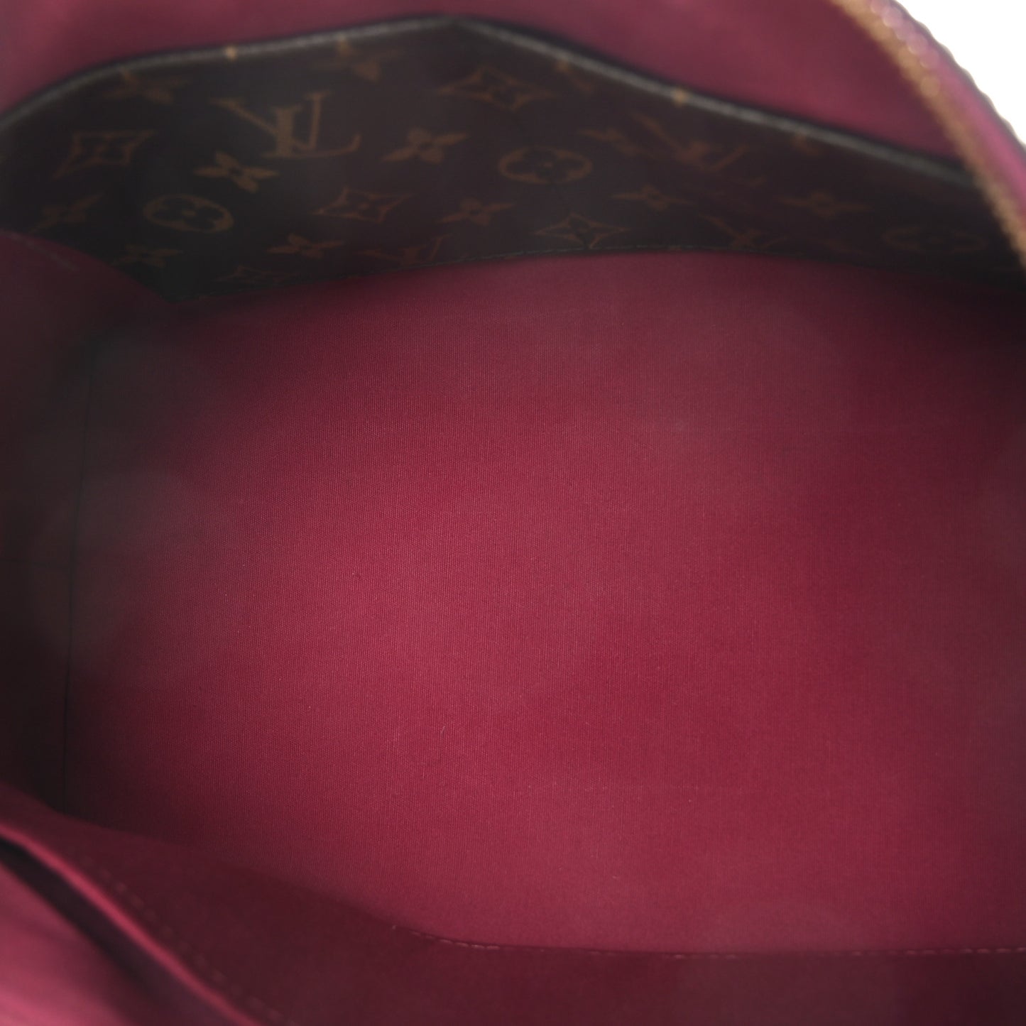Patent Calfskin Miroir Tote Magenta