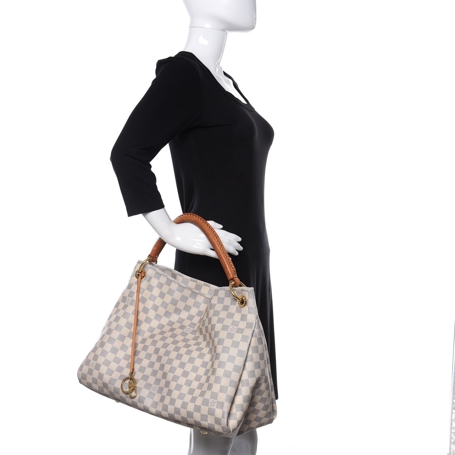 Louis Vuitton Damier Azur Artsy MM 2 of 15