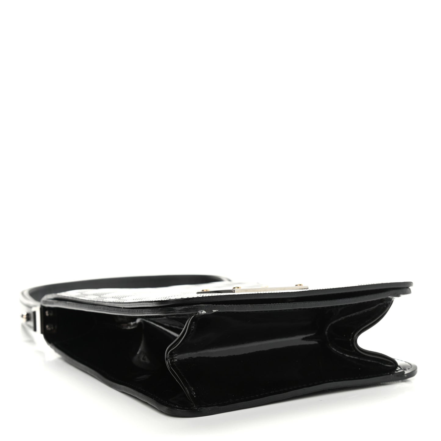 Damier Vernis Club Bag Black