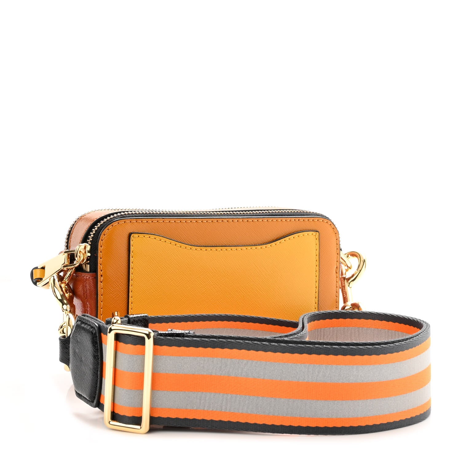 Marc Jacobs Saffiano Small Snapshot Camera Bag Yellow Multi 3 of 10