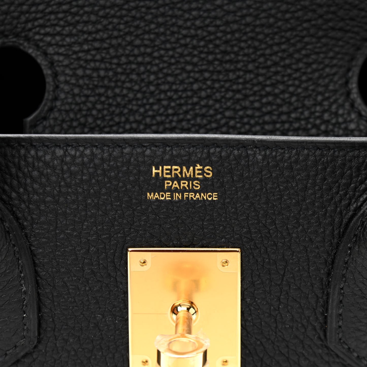 Togo Birkin 30 Black