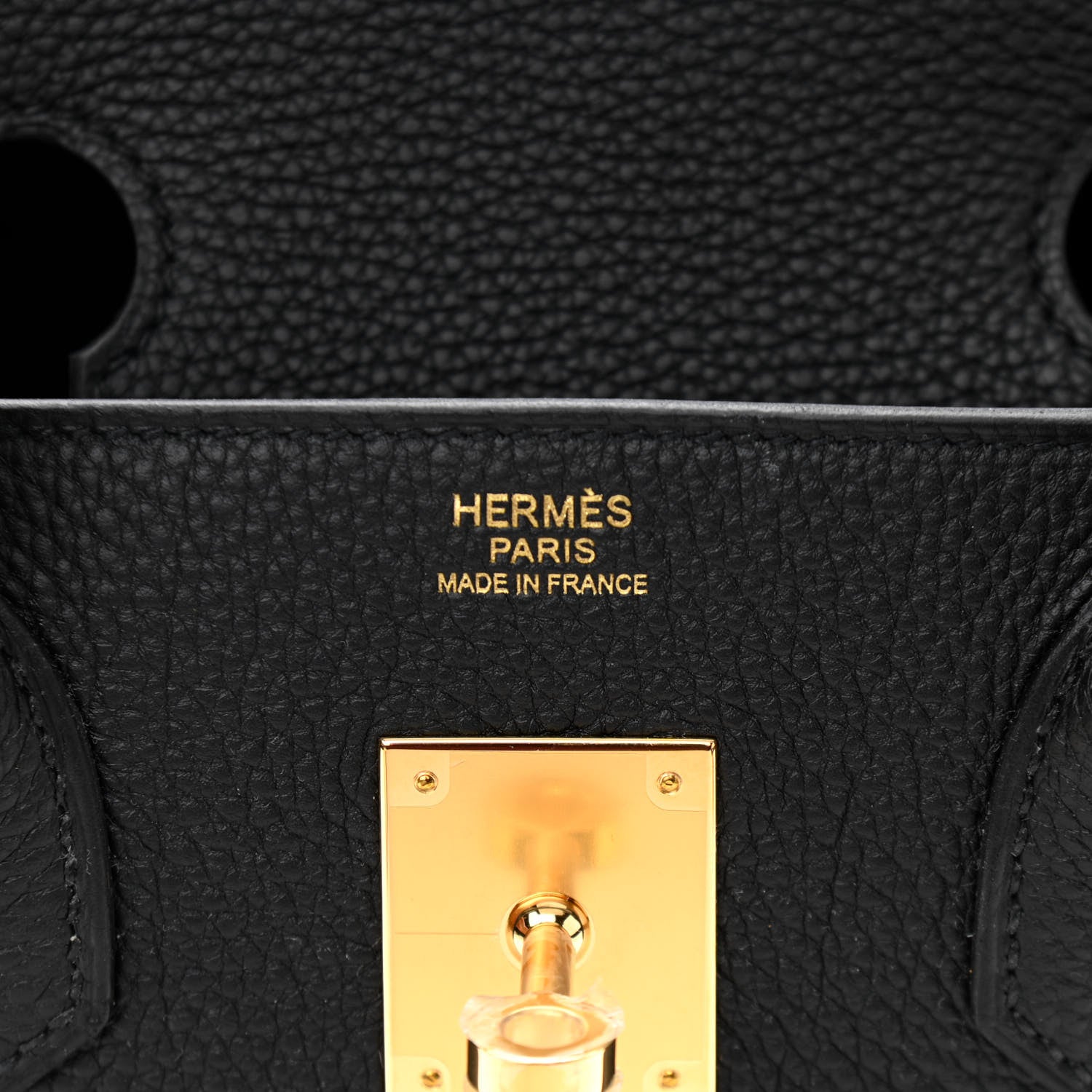 Hermes Togo Birkin 30 Black 6 of 11