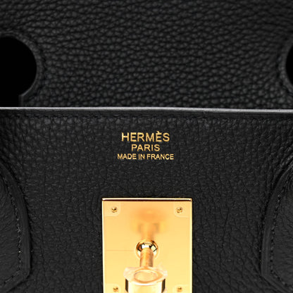 Hermes Togo Birkin 30 Black 6 of 11