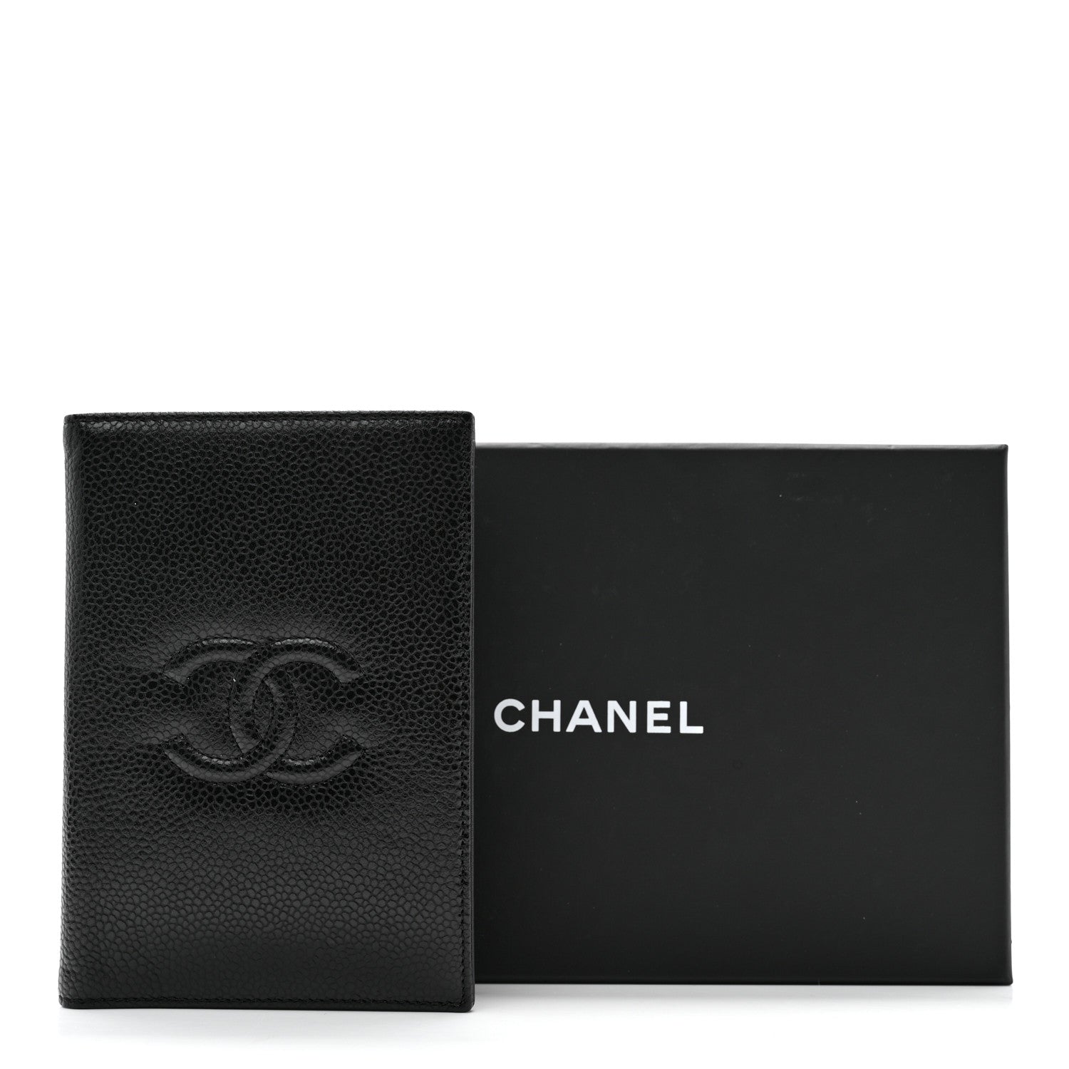 Chanel Caviar Timeless Passport Holder Black 8 of 8
