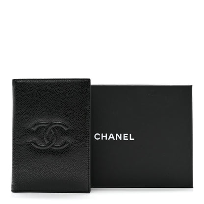 Chanel Caviar Timeless Passport Holder Black 8 of 8