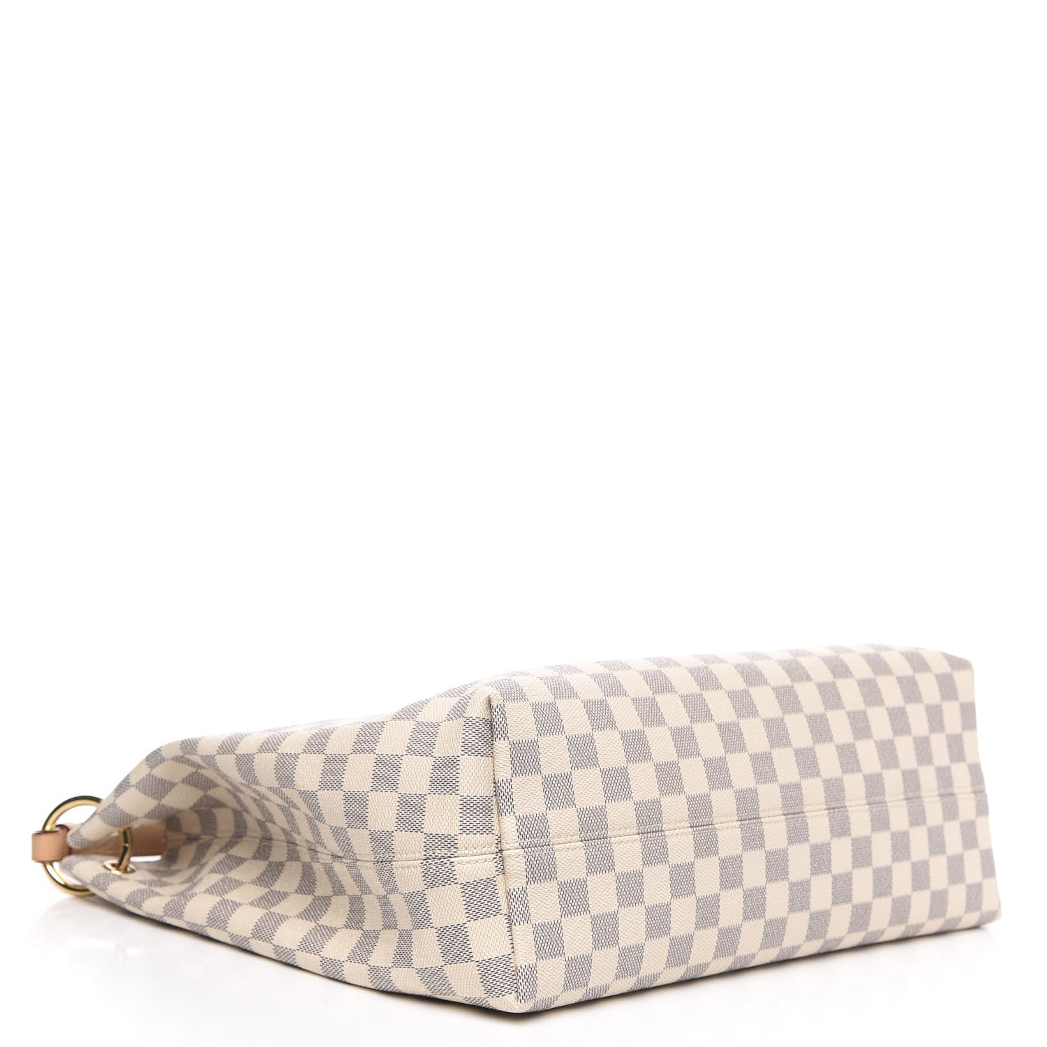 Louis Vuitton Damier Azur Graceful MM Rose Ballerine 4 of 12