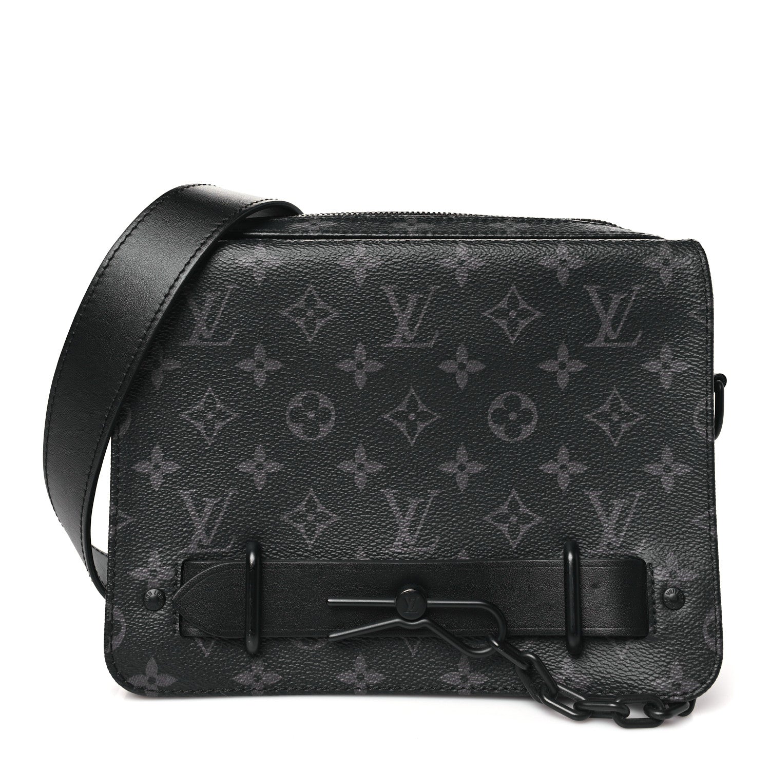 Louis Vuitton Monogram Eclipse Steamer Messenger 1 of 9