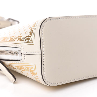 Gucci X SEGA Calfskin GUCCY Stars Mini Dome Shoulder Bag Mystic White Gold 8 of 9