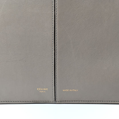 Celine Smooth Calfskin Medium Tri-Fold Bag Souris 9 of 9