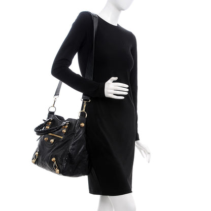 Balenciaga Agneau Giant 21 Gold Hardware Velo Black 2 of 8