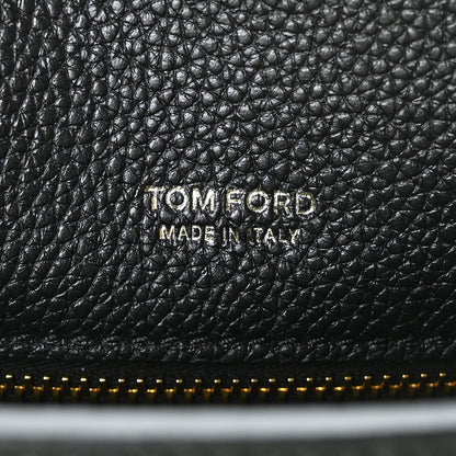 Tom Ford Calfskin Small T Clasp Tara Crossbody Bag Black 6 of 9