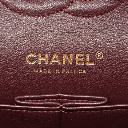 Chanel Lambskin Quilted Medium Double Flap Black 6 of 10