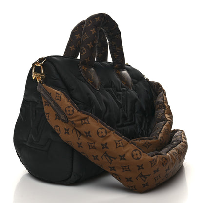 Louis Vuitton Econyl Mini Monogram Pillow Speedy Bandouliere 25 Black 3 of 10