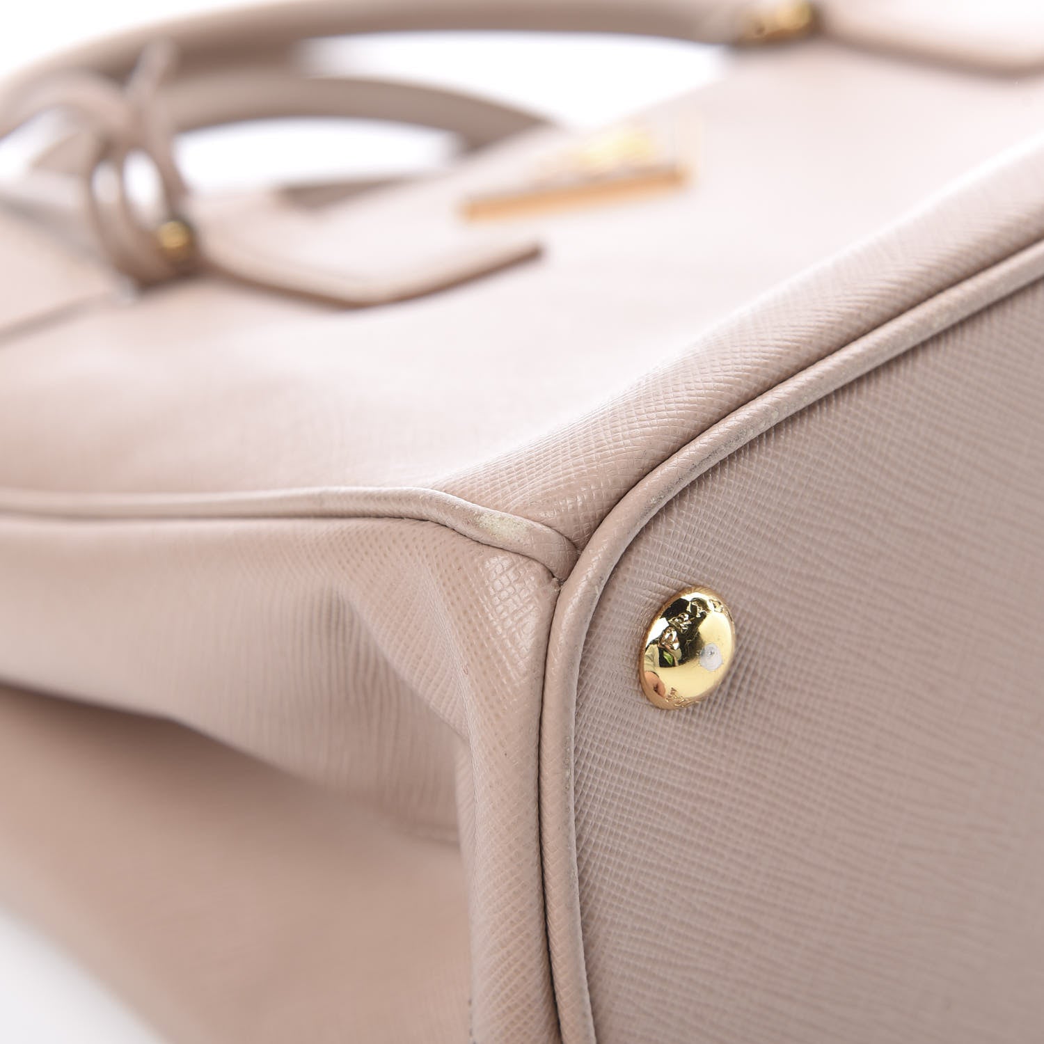 Prada Saffiano Small Galleria Double Zip Tote Cammeo 12 of 19
