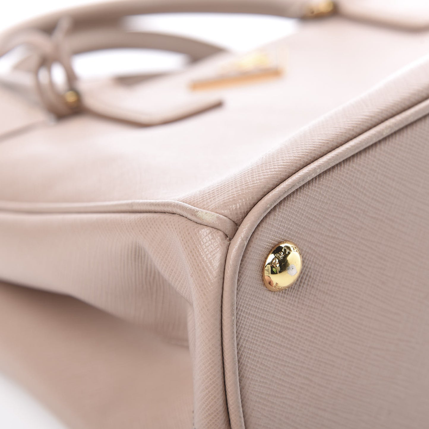 Saffiano Small Galleria Double Zip Tote Cammeo