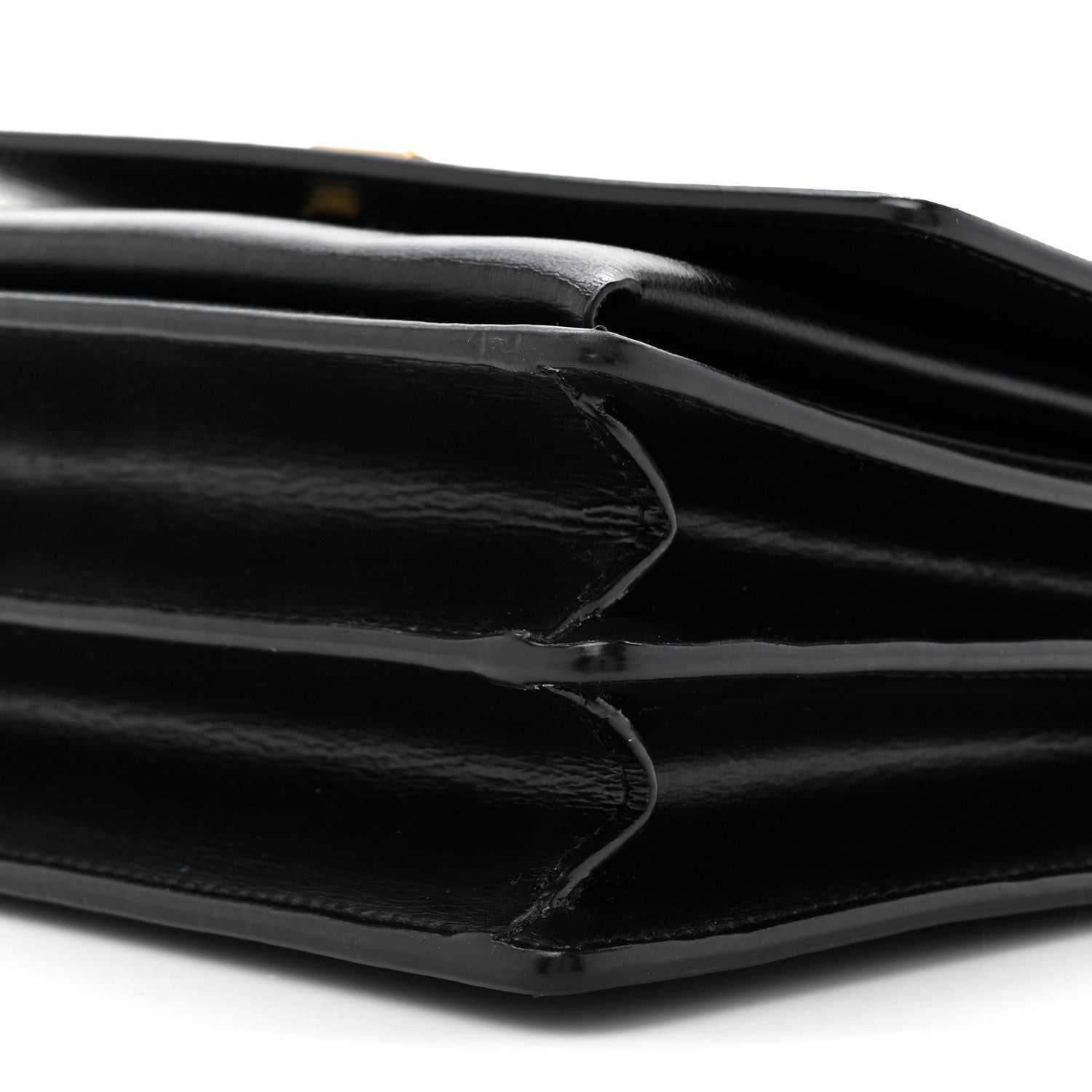 Saint Laurent Calfskin Medium Monogram Sunset Black 10 of 17