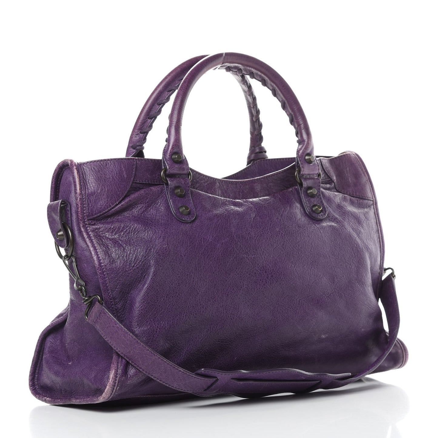 Agneau Classic Hardware City Dark Violet