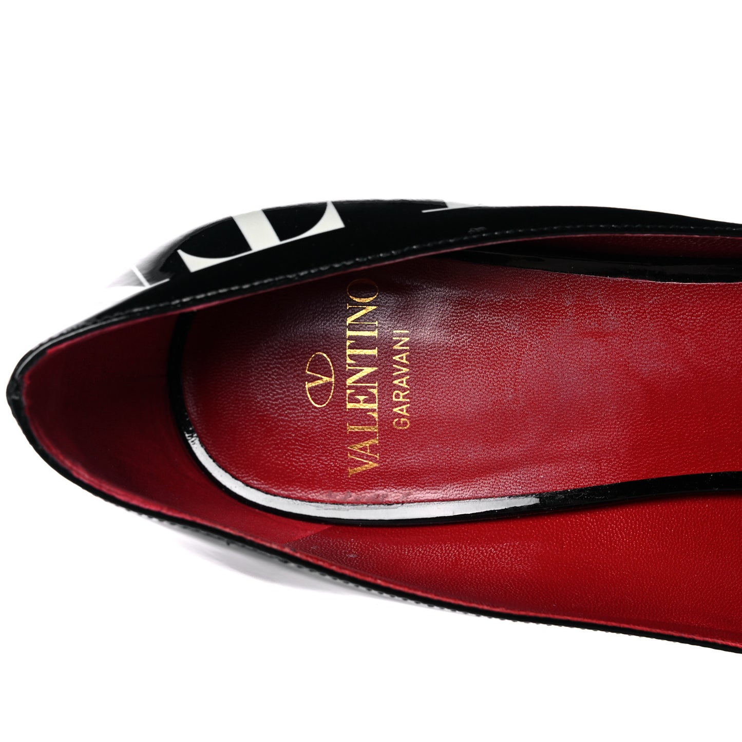 Patent VLTN 105mm Pumps 36.5 Black White