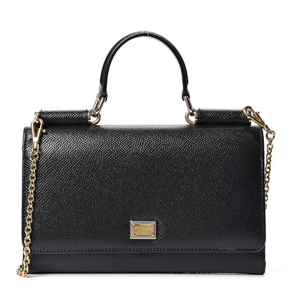 Dolce & Gabbana Dauphine Mini Von Bag Black 1 of 9